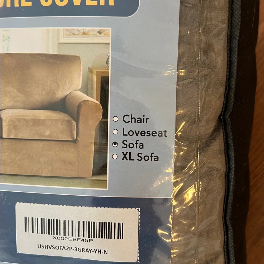 Velvet Furniture Cover for Sofa